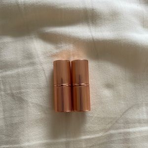 (2) Charlotte Tilbury mini lipsticks